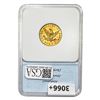 Image 2 : 1861 $5 Gold Half Eagle NNC MS63