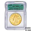 Image 1 : 1873 $20 Gold Double Eagle ICG MS61 Open 3