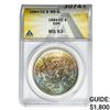 Image 1 : 1884-CC Morgan Silver Dollar ANACS MS63 GSA