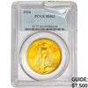 Image 1 : 1924 $20 Gold Double Eagle PCGS MS63
