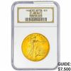 Image 1 : 1908 NO MOTTO $20 Gold Double Eagle NGC MS62
