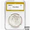Image 1 : 1880-S Morgan Silver Dollar PGA MS64