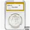 Image 1 : 1878-CC Morgan Silver Dollar PGA MS64
