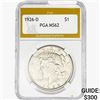 Image 1 : 1926-D Silver Peace Dollar PGA MS62