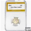 Image 1 : 1907 Barber Dime PGA PR66 CAMEO
