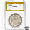 Image 1 : 1880-S Morgan Silver Dollar PGA MS64