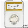 1917 Standing Liberty Quarter PGA MS64 FH Type 1