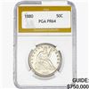 Image 1 : 1800 Seated Liberty Half Dollar PGA PR64