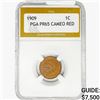 Image 1 : 1909 Indian Head Cent PGA PR65 CAMEO RED
