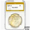 Image 1 : 1879-O Morgan Silver Dollar PGA MS63