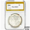 Image 1 : 1880 Morgan Silver Dollar PGA MS65+