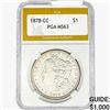 Image 1 : 1878-CC Morgan Silver Dollar PGA MS63