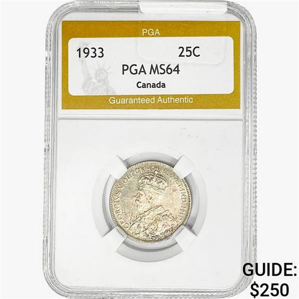 1933   PGA MS64