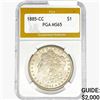 Image 1 : 1885-CC Morgan Silver Dollar PGA MS65