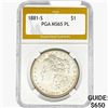 Image 1 : 1881-S Morgan Silver Dollar PGA MS65 PL