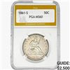 Image 1 : 1861-S Seated Liberty Half Dollar PGA MS60