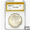 Image 1 : 1883-CC Morgan Silver Dollar PGA MS67