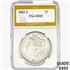 Image 1 : 1882-S Morgan Silver Dollar PGA MS65