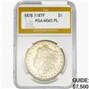 Image 1 : 1878 7/8TF Morgan Silver Dollar PGA MS65 PL