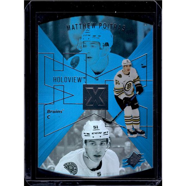 Matthew Poitras SPX Holoview RC 2023-24 UD Extended Series #SPX-1
