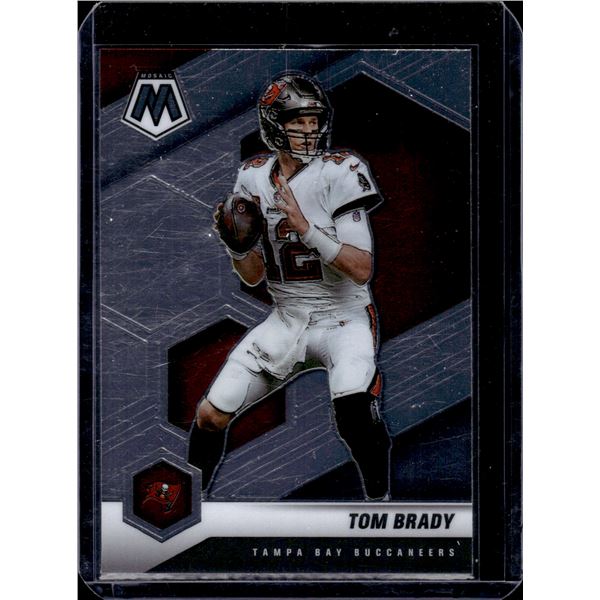 Tom Brady 2021 Panini Mosaic #186
