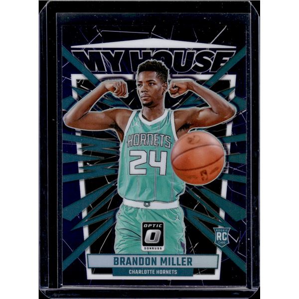 Brandon Miller Purple Prizm My House RC 2023-24 Optic #5