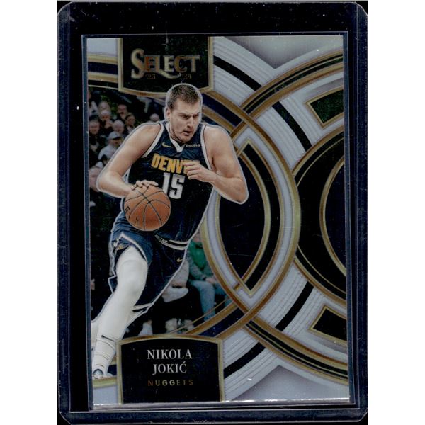 Nikola Jokic Premier Level Silver Prizm 2023-24 Select #169