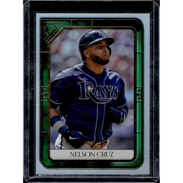 Nelson Cruz Green /125 2021 Topps Gallery #151