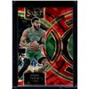 Image 1 : Jayson Tatum Red Cracked Ice Premier Level 2023-24 Select #156