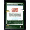 Image 2 : Jaylen Brown Pink Hyper Prizm 2023-24 Optic #113