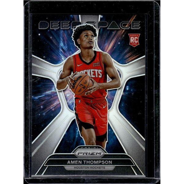 Amen Thompson Silver Prizm Deep Space RC 2023-24 Prizm #4