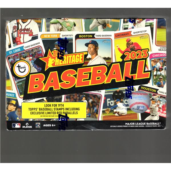 2023 Topps Heritage Baseball Mega Box