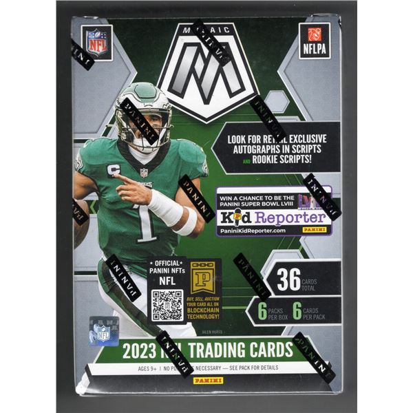 2023-24 Panini Mosaic Football Blaster Box