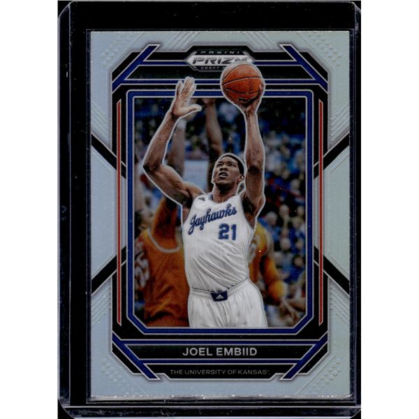 Joel Embiid Silver Prizm 2023 Prizm Draft Picks #52