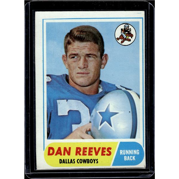 Dan Reeves 1968 Topps #77