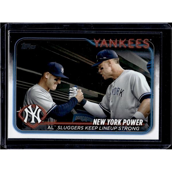 New York Power Judge & Rizzo 2024 Topps #315