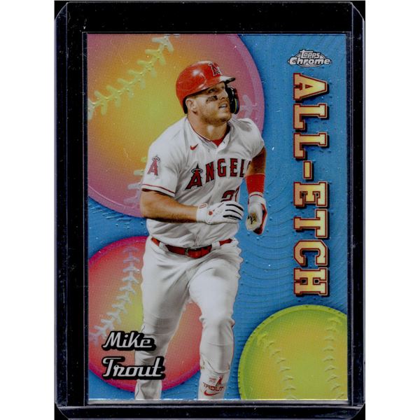 Mike Trout All-Etch 2024 Topps Chrome #CAE-2