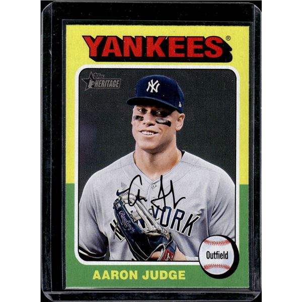 Aaron Judge 2024 Topps Heritage #112