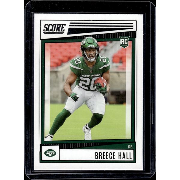 Breece Hall RC 2022 Panini Score #330