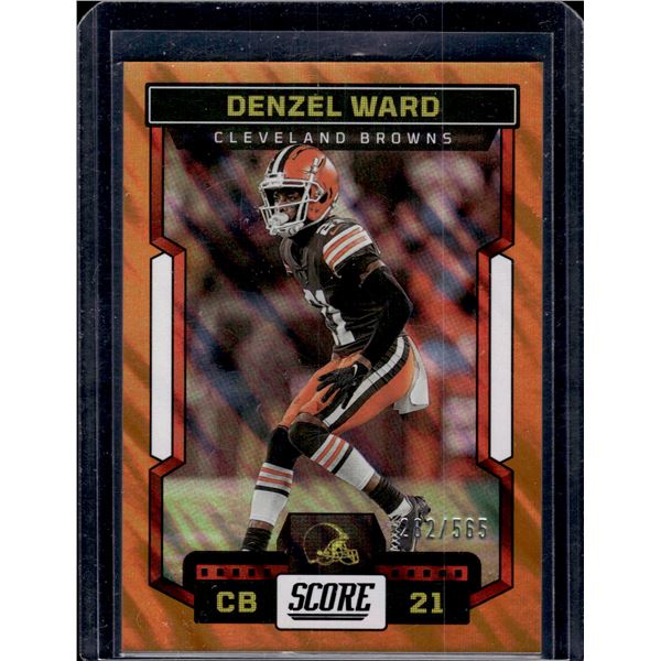 Denzel Ward Orange /565 2023 Panini Score #212