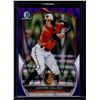 Image 1 : Jackson Holliday Purple Wave Refractor /250 2023 Bowan Chrome #BCP-20