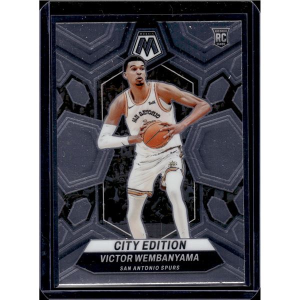 Victor Wembanyama RC City Edition 2023-24 Mosaic #282