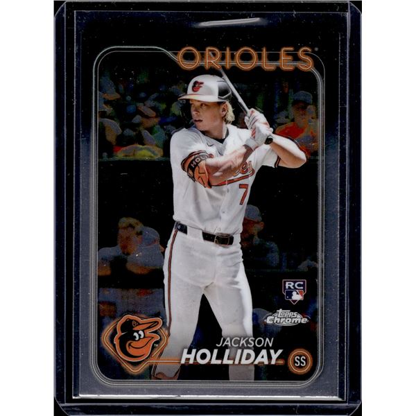 Jackson Holliday RC 2024 Topps Chrome #88