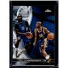 Image 1 : Tim Hardaway Jr. & Tim Hardaway Blue Refractor 2023-24 Topps Chrome #DNA-2