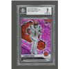Image 1 : Ja'Marr Chase No Huddel Pink RC /20 2021 Mosaic #307 BGS 9