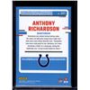 Image 2 : Anthony Richardson Green Velocity Prizm RC 2023 Optic #247
