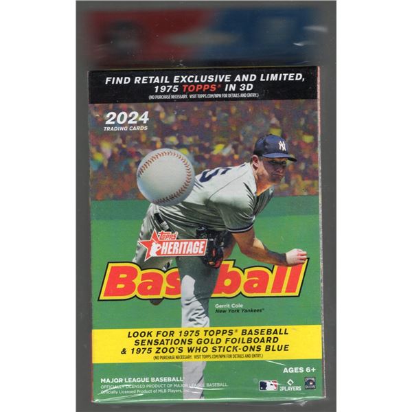 2024 Topps Heritage Baseball Hanger Box