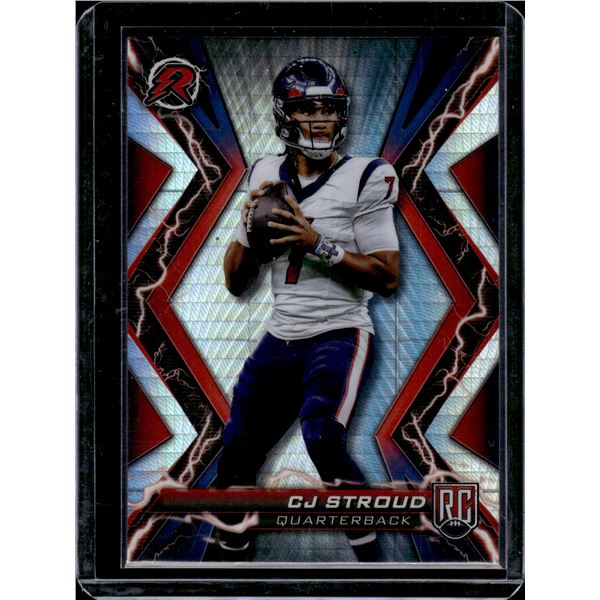 Cj Stroud Prism Refractor RC 2023 Topps Composite #98