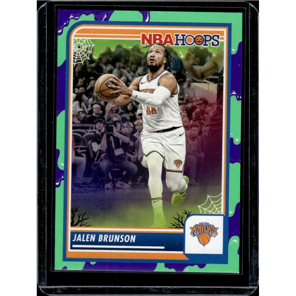Jalen Brunson SIime Parallel 2023-24 Haunted Hoops #242