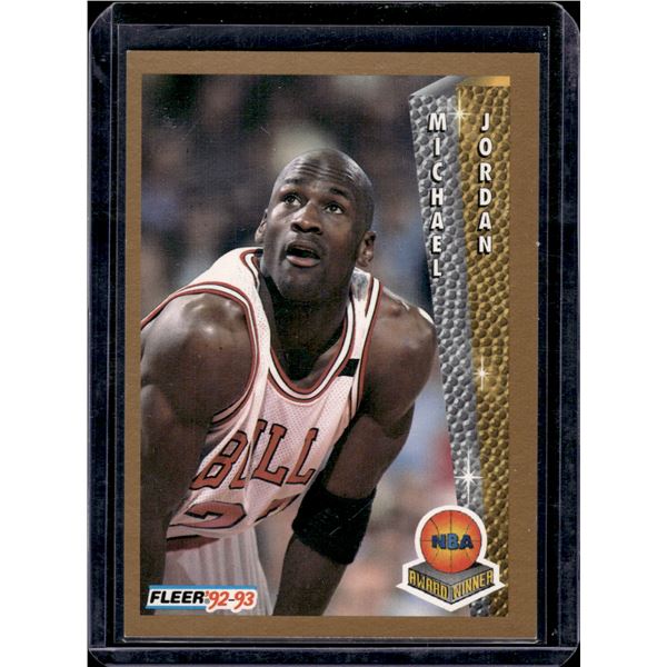 Michael Jordan 1992-93 Fleer #246